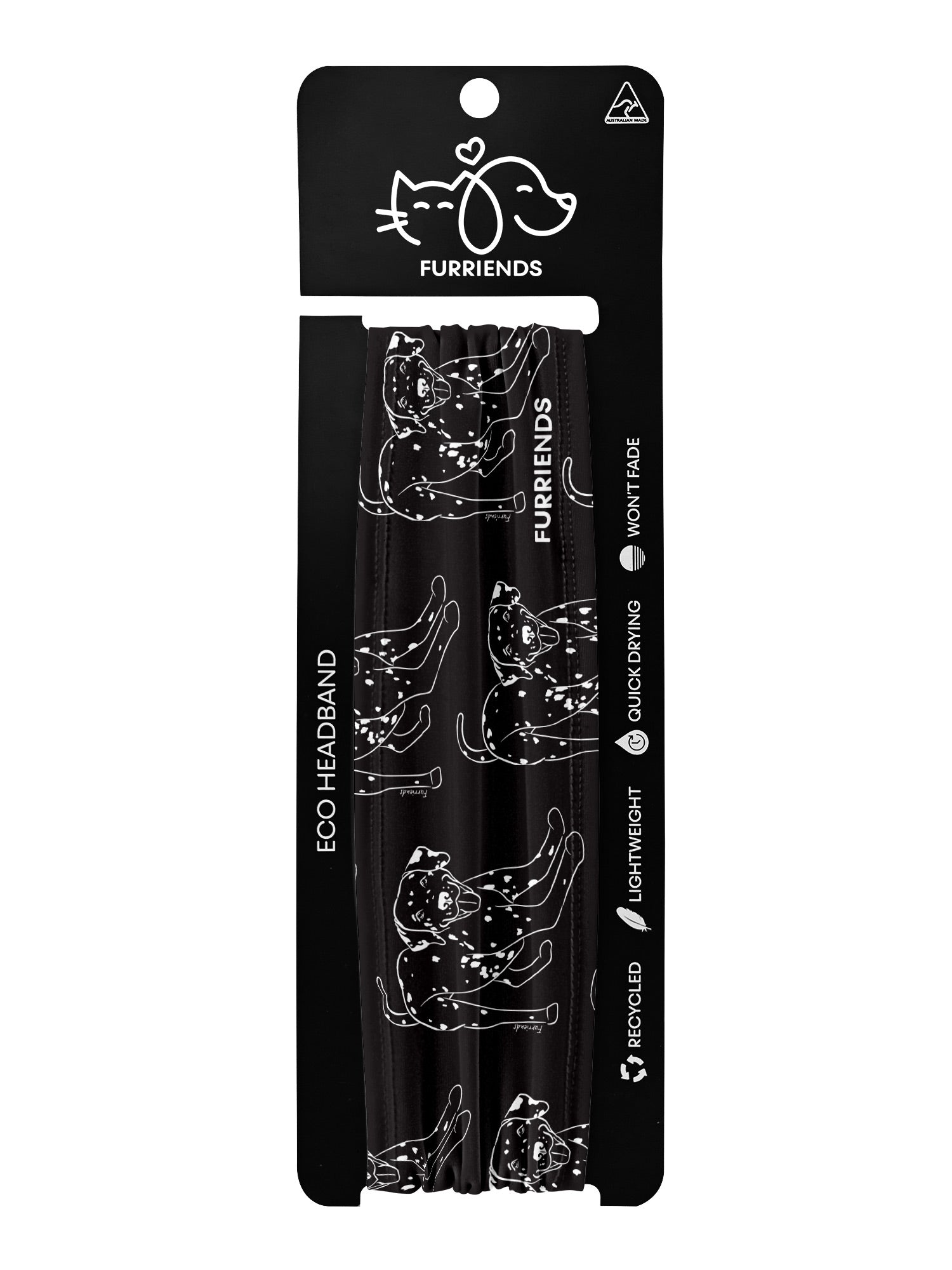 Dalmatian Eco Performance Headband