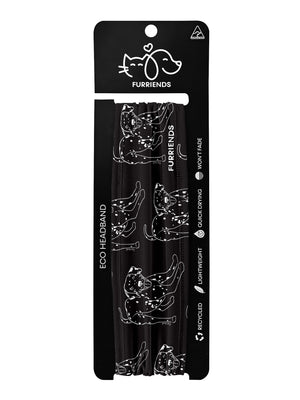 Dalmatian Eco Performance Headband