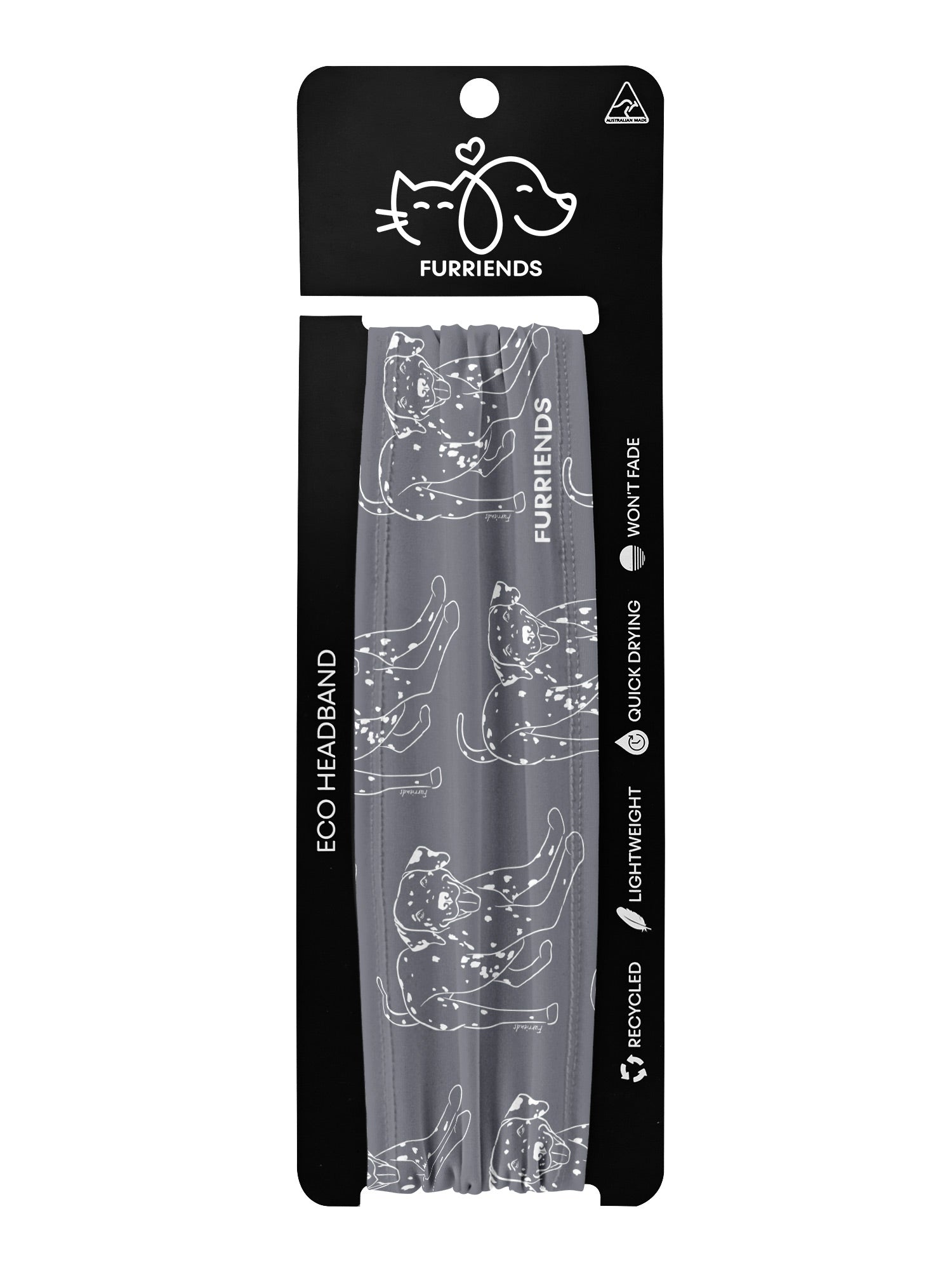 Dalmatian Eco Performance Headband