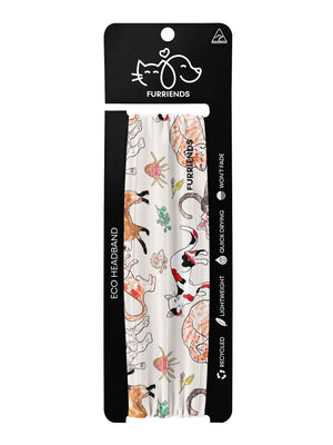 Feline Fine Eco Performance Headband