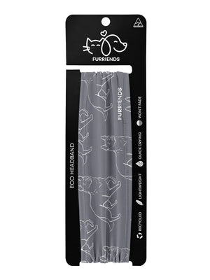 German Shepherd Eco Performance Headband
