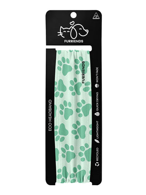 Paws & Pinstripes Eco Performance Headband