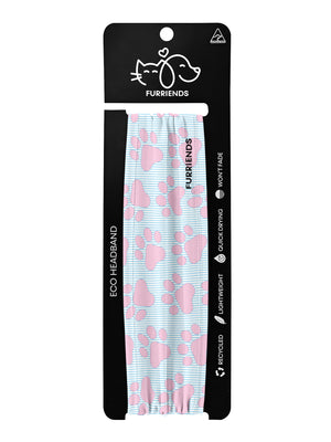 Paws & Pinstripes Eco Performance Headband