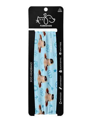 Custom Farm Animal Face Eco Performance Headband