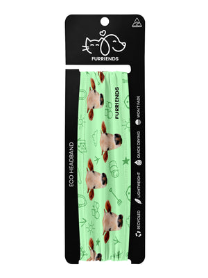 Custom Farm Animal Face Eco Performance Headband