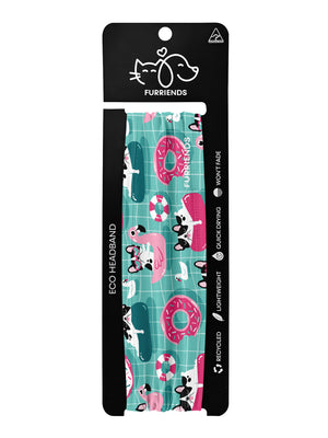 Pool Party Eco Performance Headband