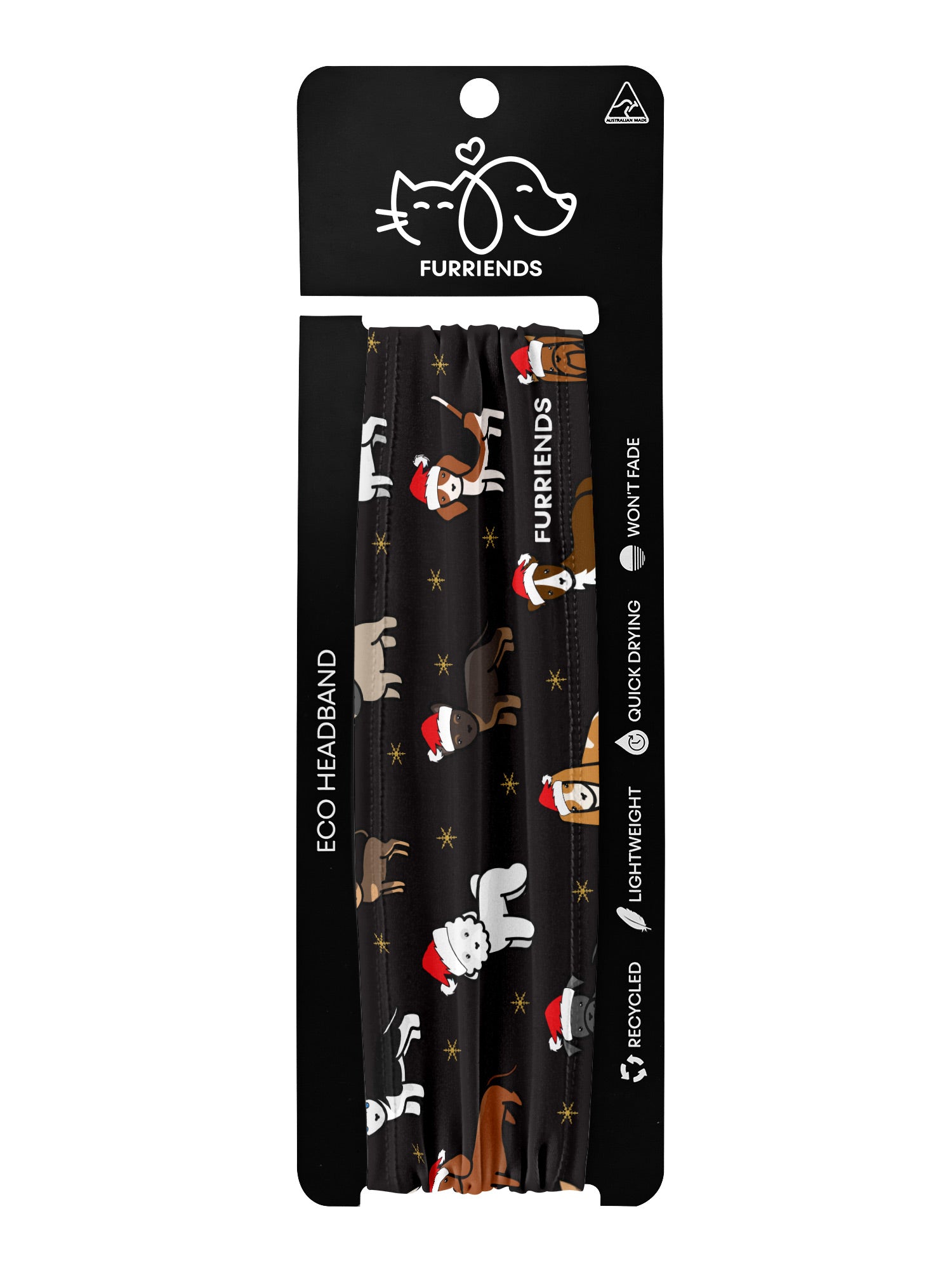Merry Woofmas Tree Eco Performance Headband