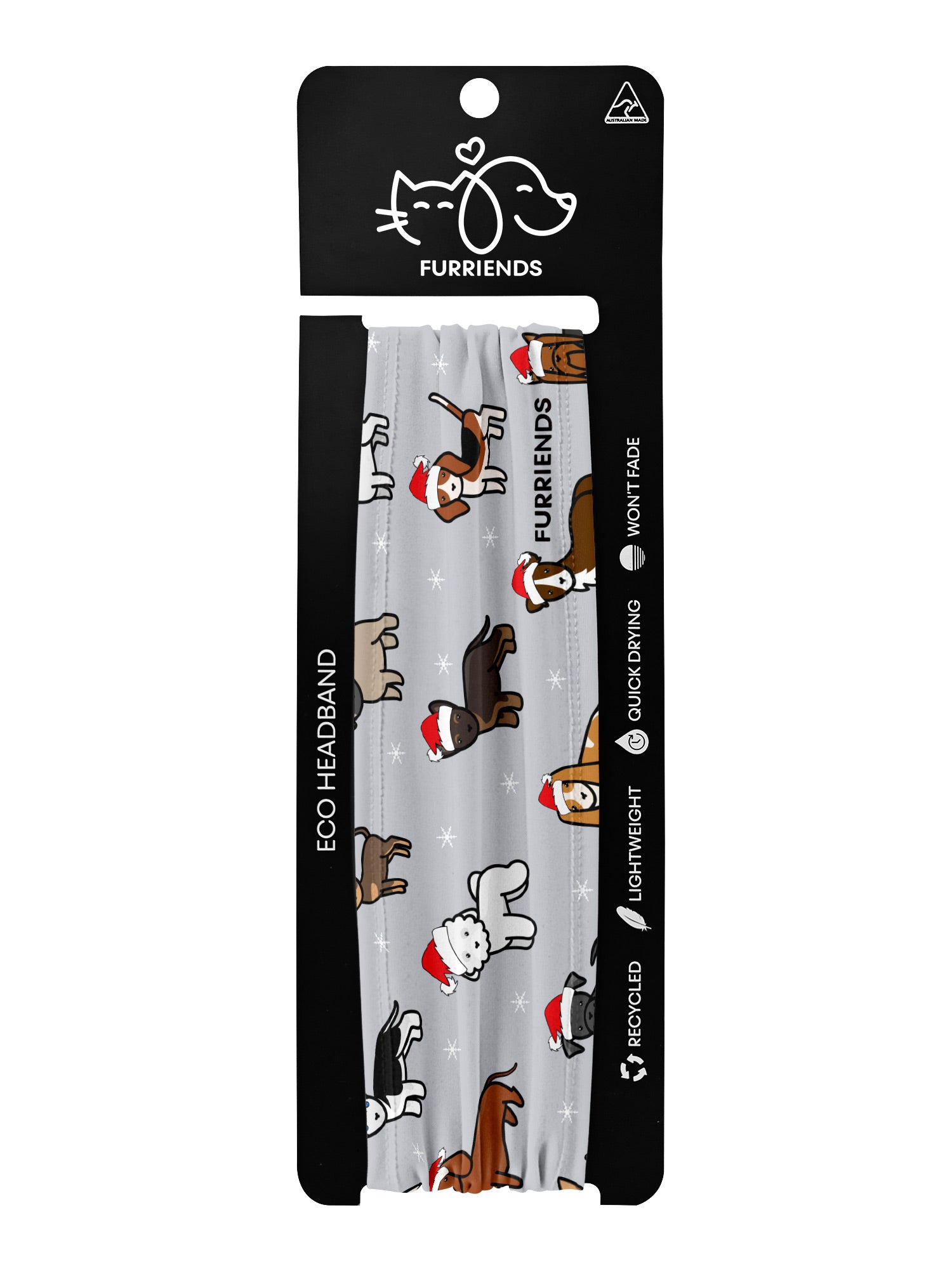Merry Woofmas Tree Eco Performance Headband