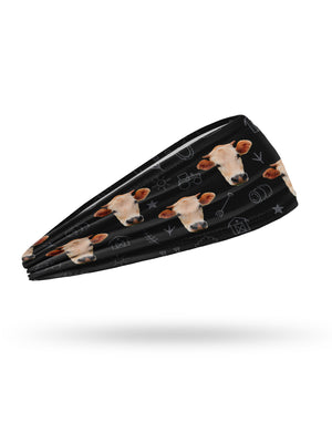 Custom Farm Animal Face Eco Performance Headband