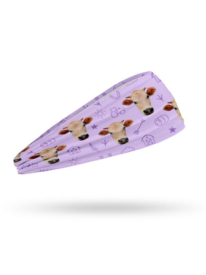Custom Farm Animal Face Eco Performance Headband