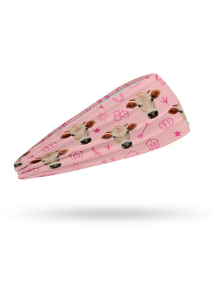 Custom Farm Animal Face Eco Performance Headband
