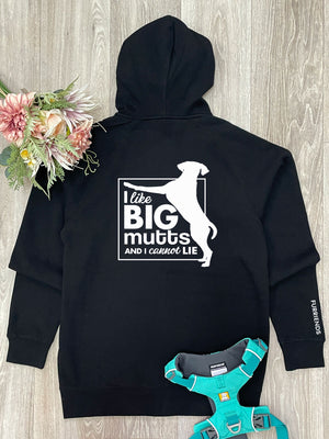 I Like Big Mutts Zip Front Hoodie