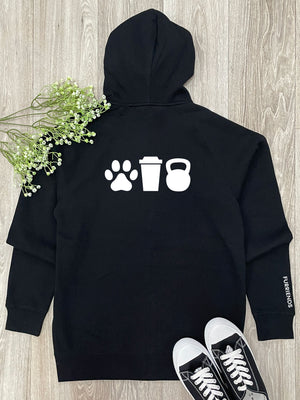 Three Ingredients Zip Front Hoodie