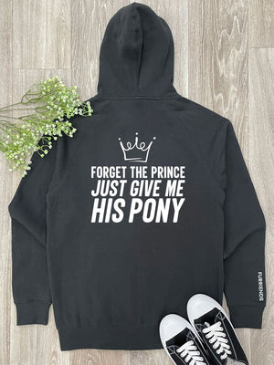 Forget The Prince Zip Front Hoodie