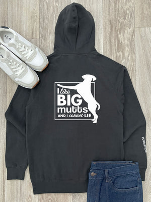 I Like Big Mutts Zip Front Hoodie