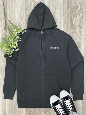 Hope, Life, Love Zip Front Hoodie