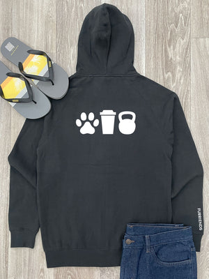 Three Ingredients Zip Front Hoodie