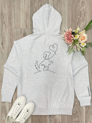 Hope, Life, Love Zip Front Hoodie