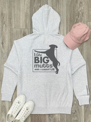 I Like Big Mutts Zip Front Hoodie