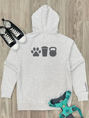 Three Ingredients Zip Front Hoodie