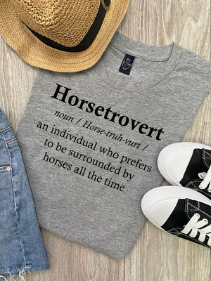 Horsetrovert Ava Women's Regular Fit Tee