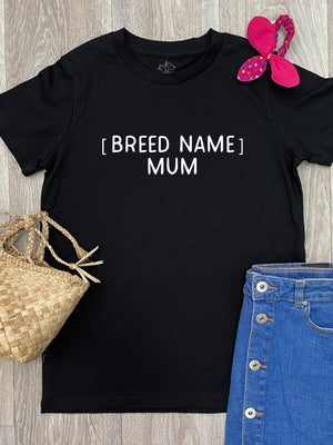 Customisable Breed Mum Youth Tee