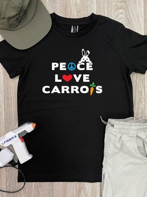 Peace, Love, Carrots Youth Tee
