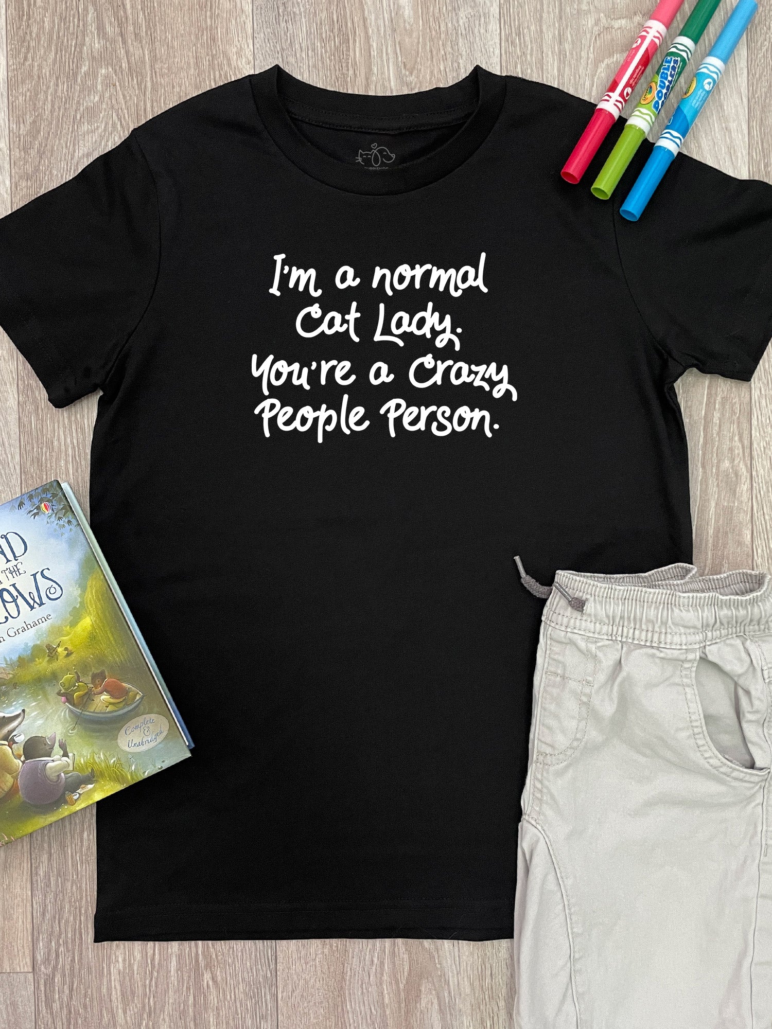 I'm A Normal Cat Lady. You're A Crazy People Person. Youth Tee
