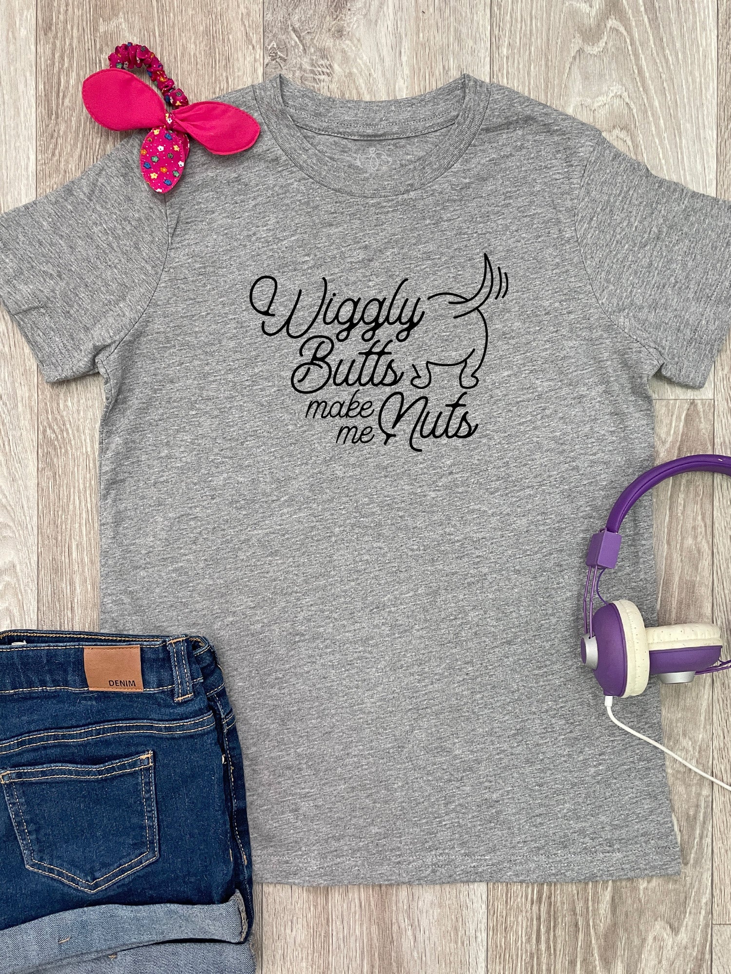 Wiggly Butts Make Me Nuts Youth Tee