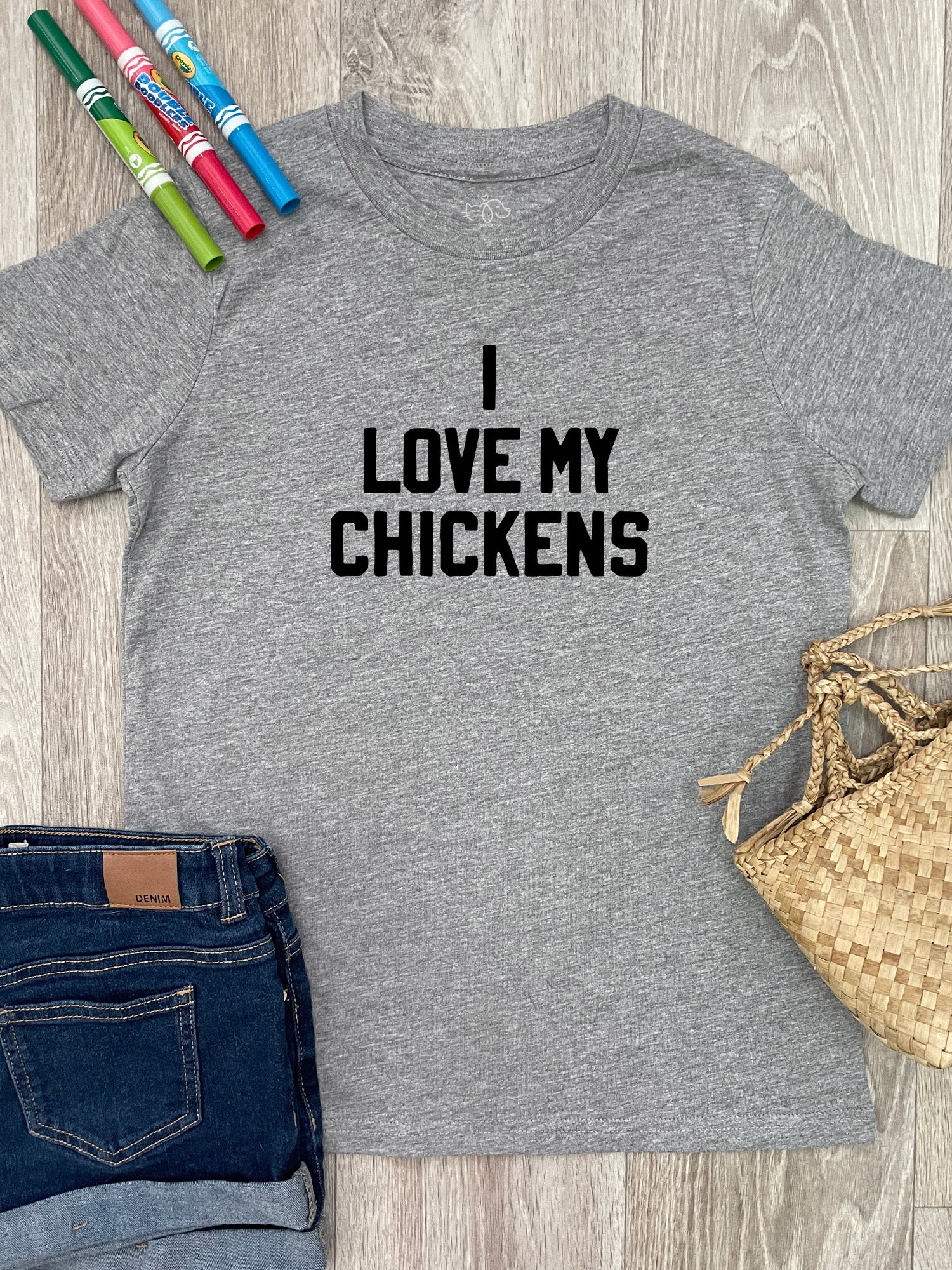 I Love My Chickens Youth Tee