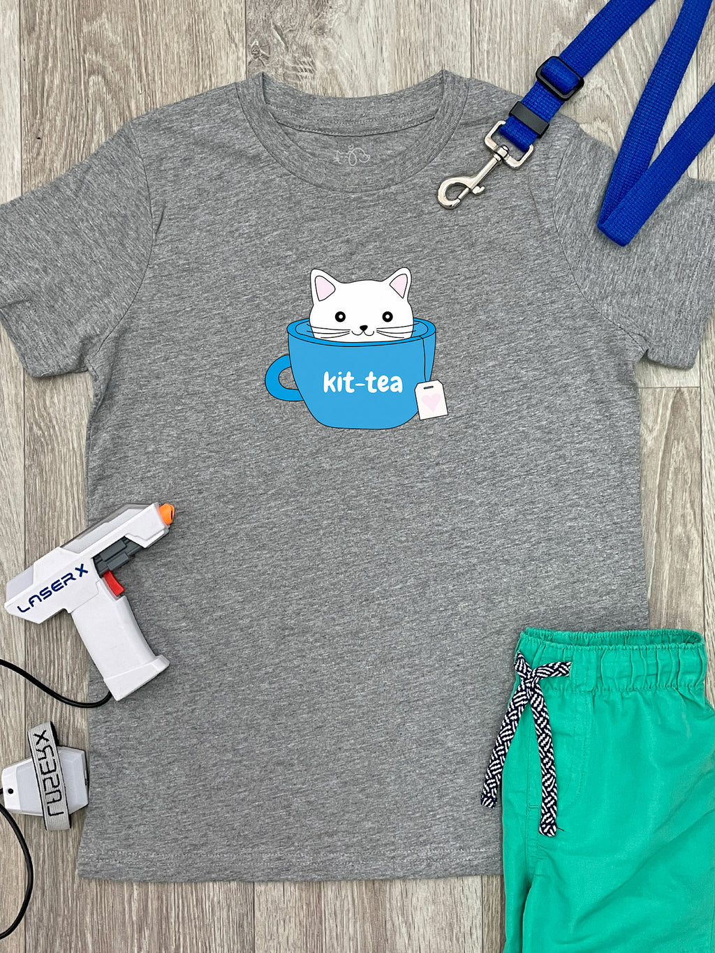 Kit-Tea Cat Youth Tee