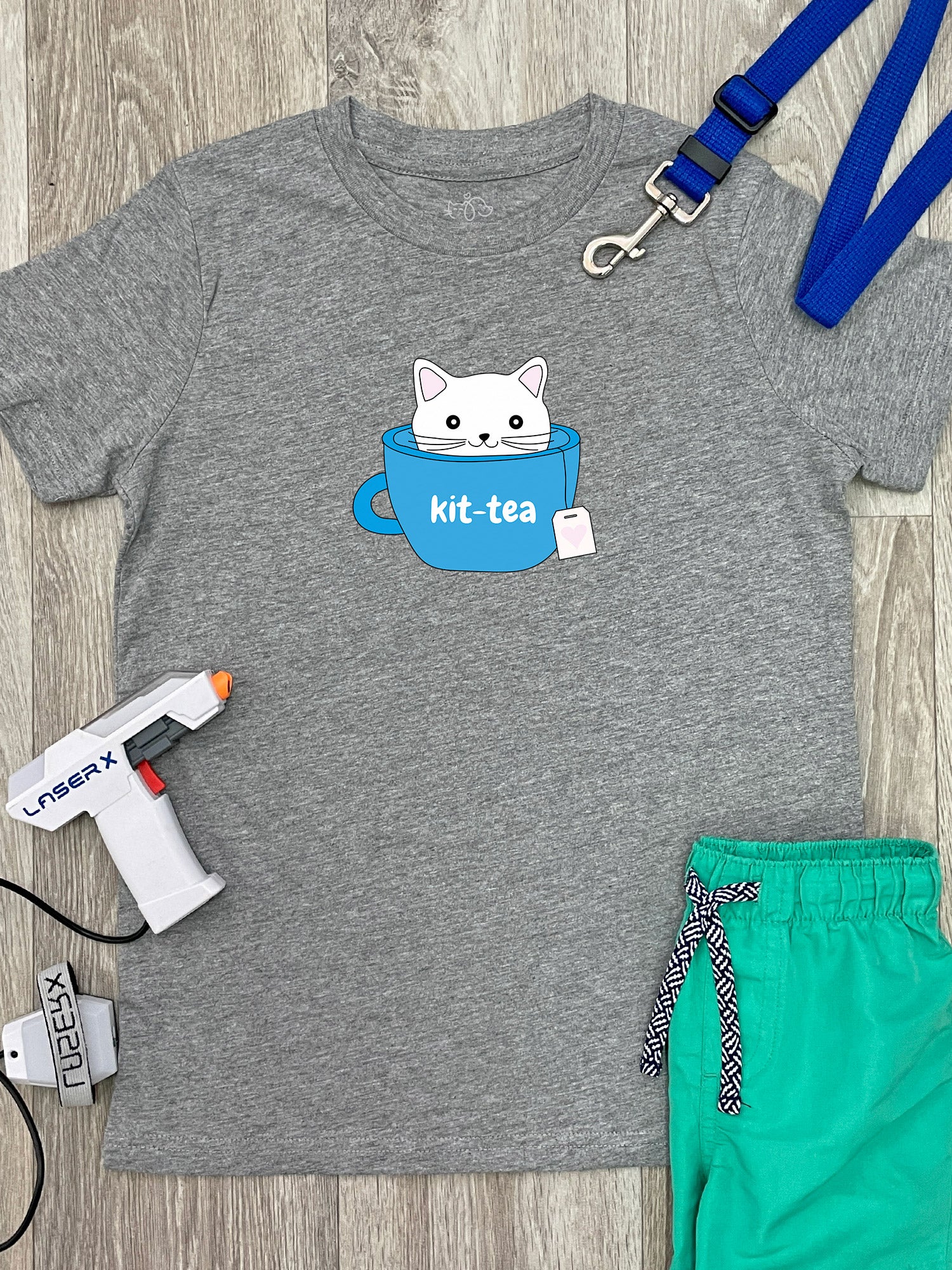 Kit-Tea Cat Youth Tee