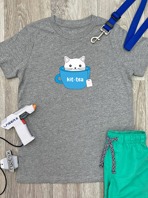 Kit-Tea Cat Youth Tee