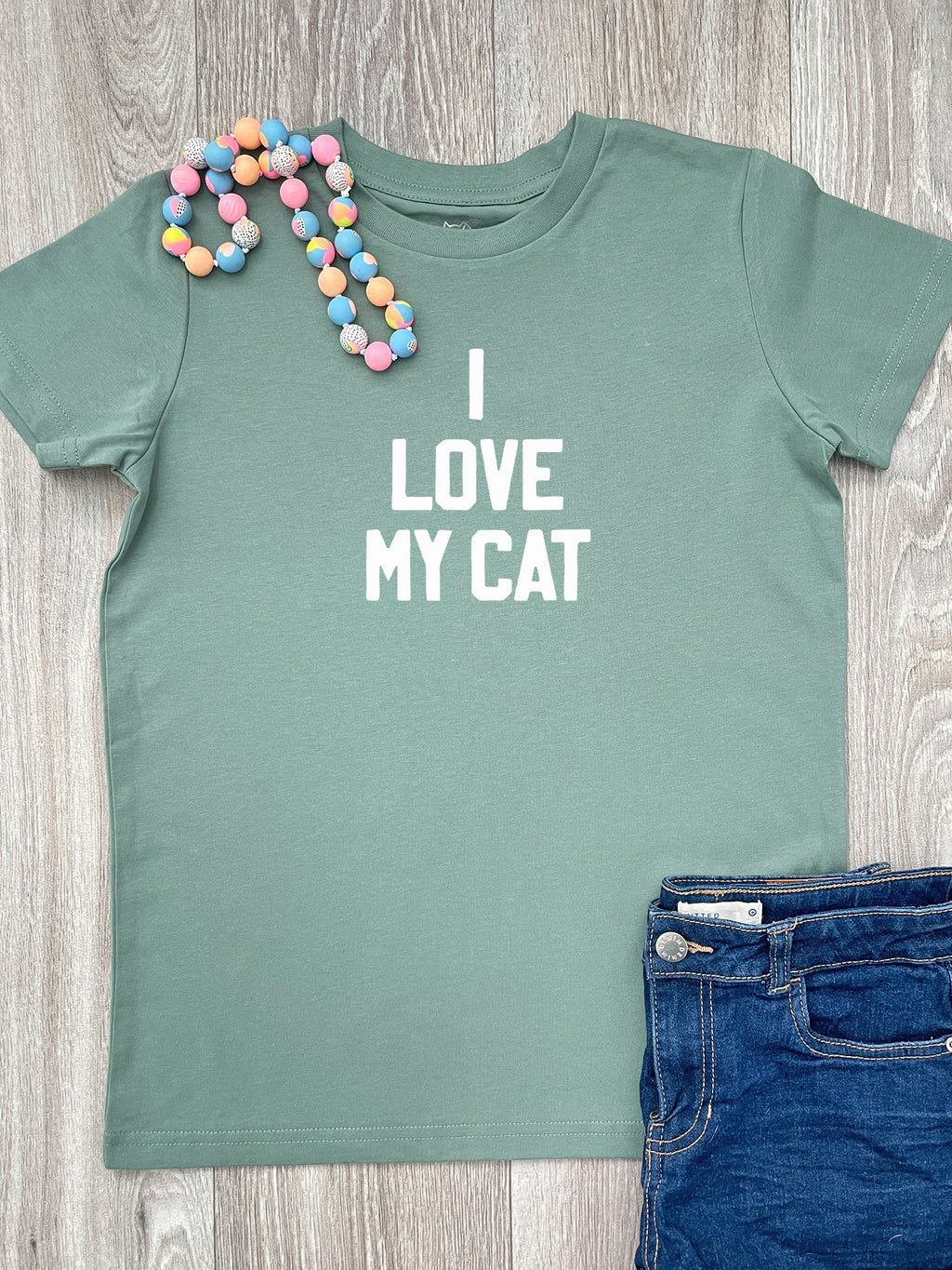 I Love My Cat Youth Tee