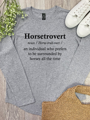 Horsetrovert Olivia Long Sleeve Tee