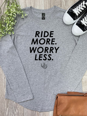 Ride More Worry Less Olivia Long Sleeve Tee