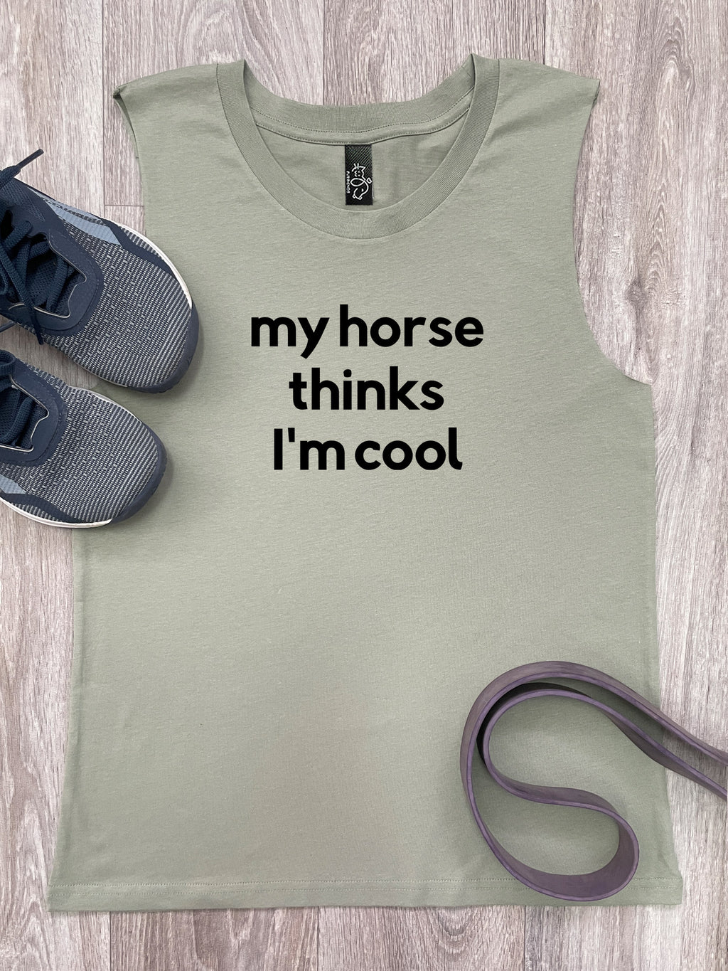 My Horse Thinks I'm Cool Marley Tank