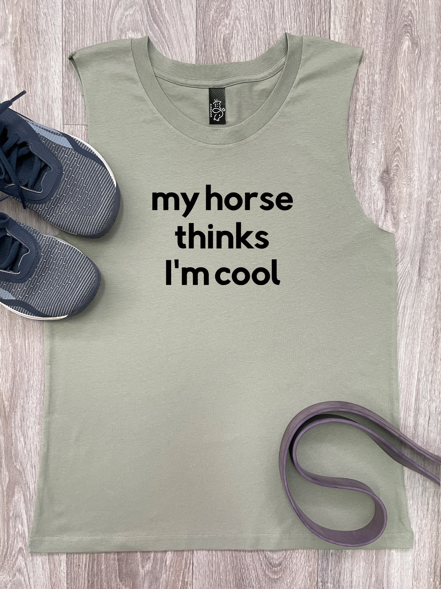 My Horse Thinks I'm Cool Marley Tank