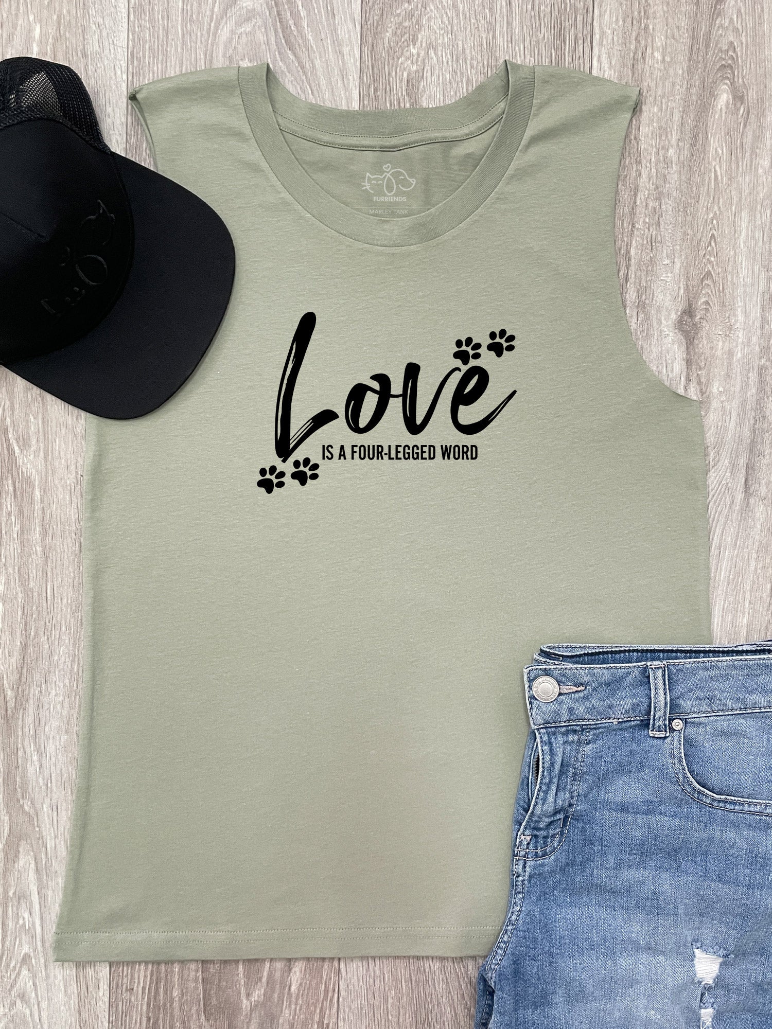 Love Is A Four-Legged Word Marley Tank