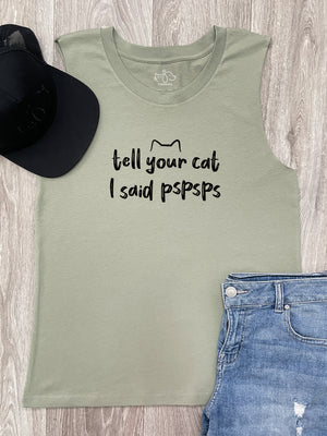 Tell Your Cat I Said pspsps Marley Tank