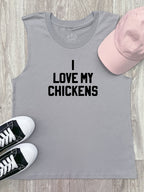 I Love My Chickens Marley Tank