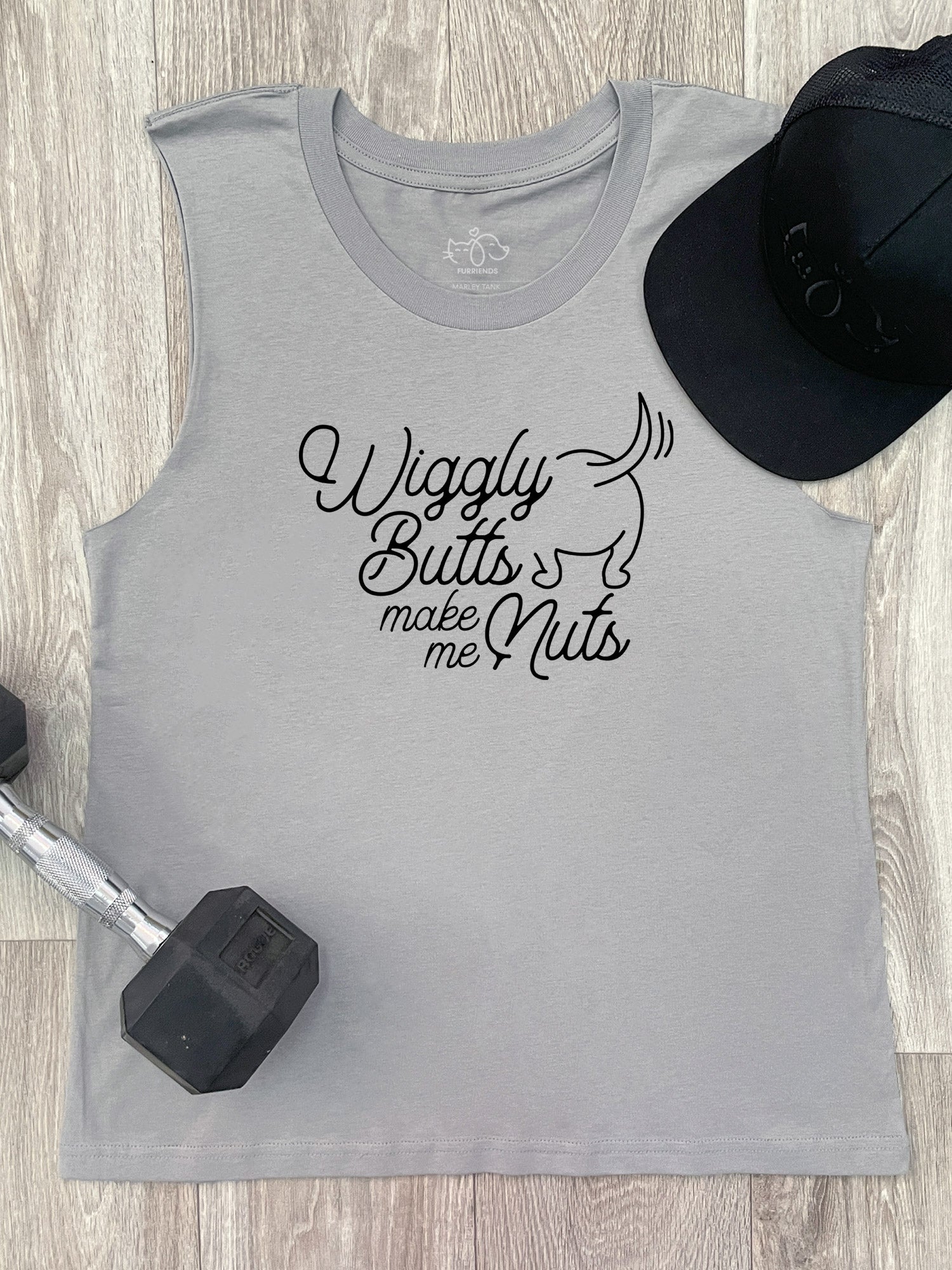Wiggly Butts Make Me Nuts Marley Tank