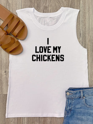 I Love My Chickens Marley Tank