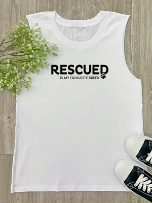 Rescued Is My Favourite Breed Marley Tank