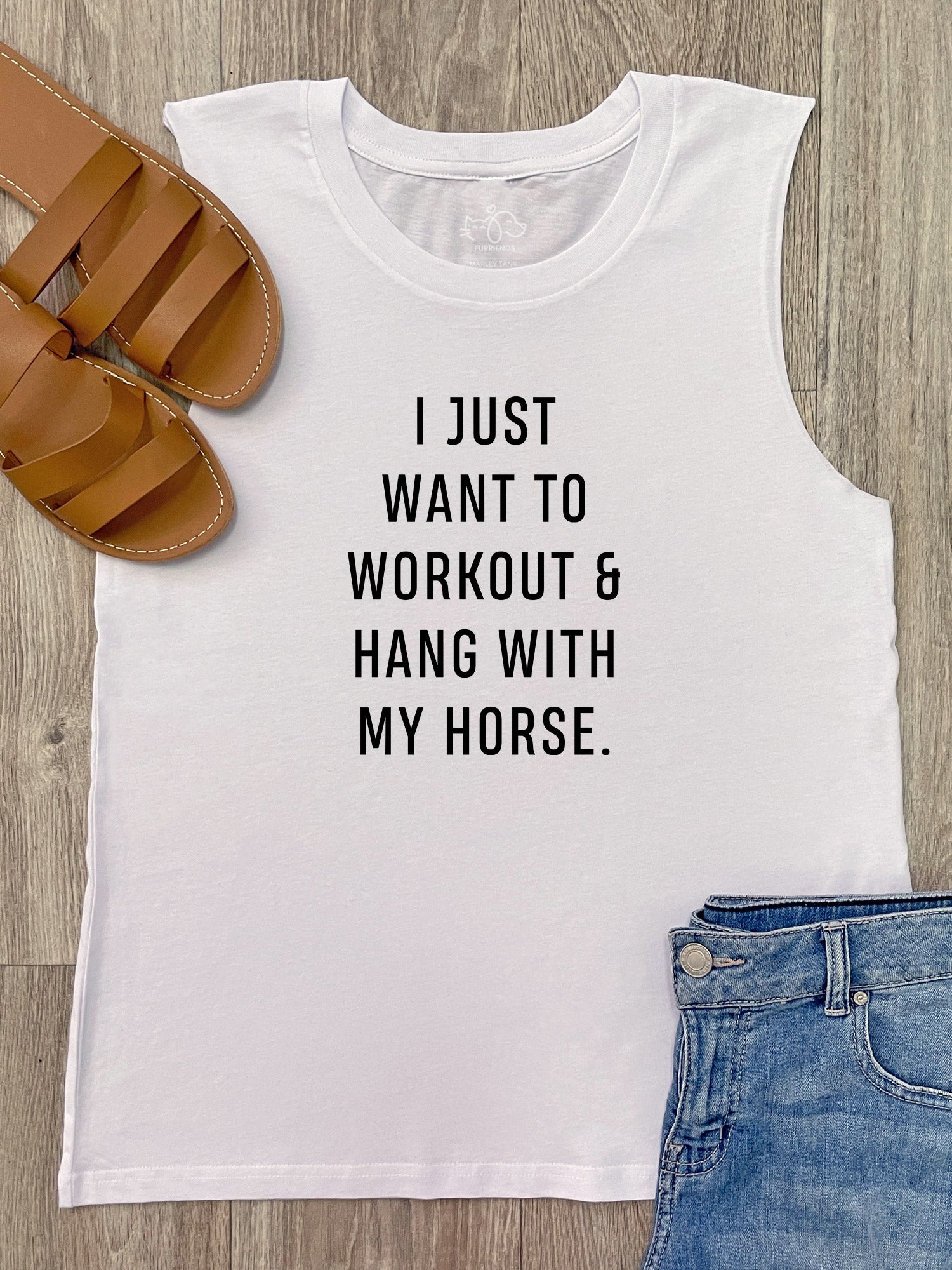 Workout & Hang With My Horse Marley Tank