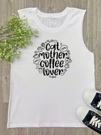 Cat Mother Coffee Lover Marley Tank