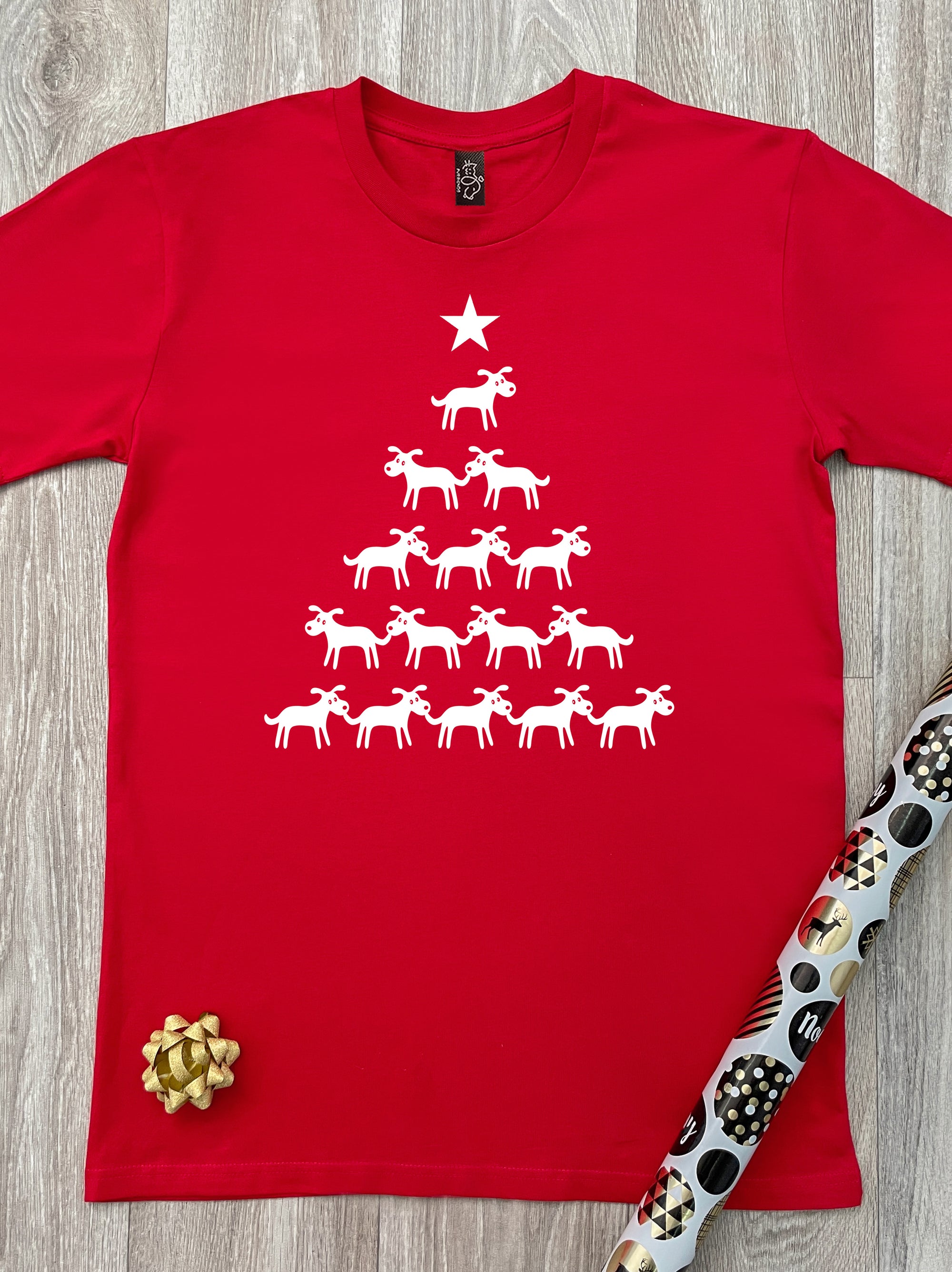 K9 Christmas Tree Essential Unisex Tee
