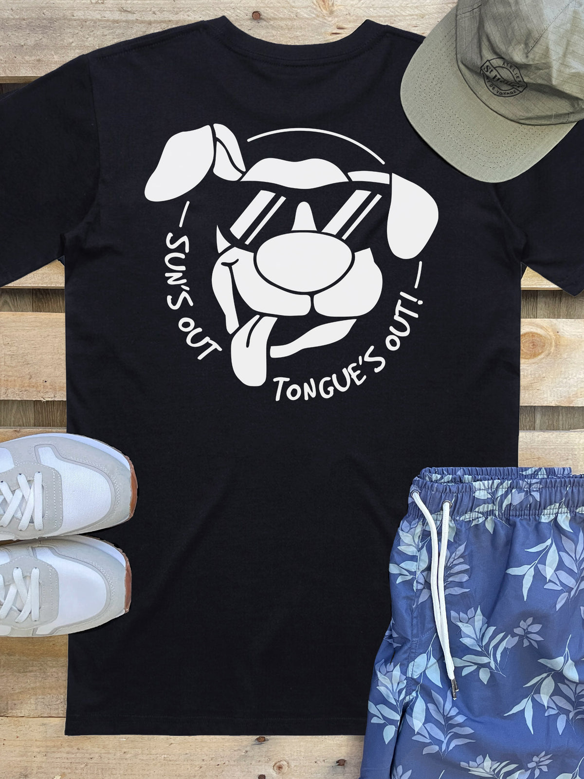 Sun&#39;s Out Tongue&#39;s Out Essential Unisex Tee