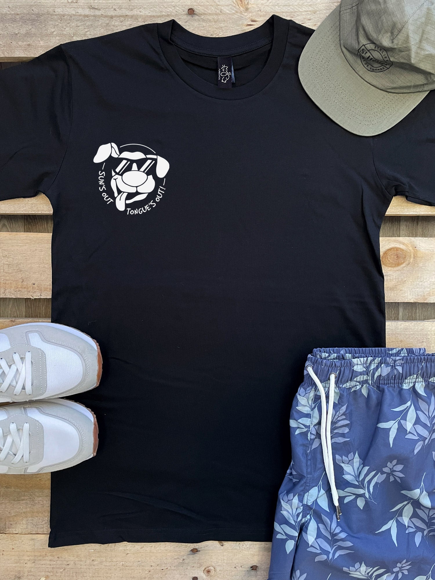 Sun's Out Tongue's Out Essential Unisex Tee