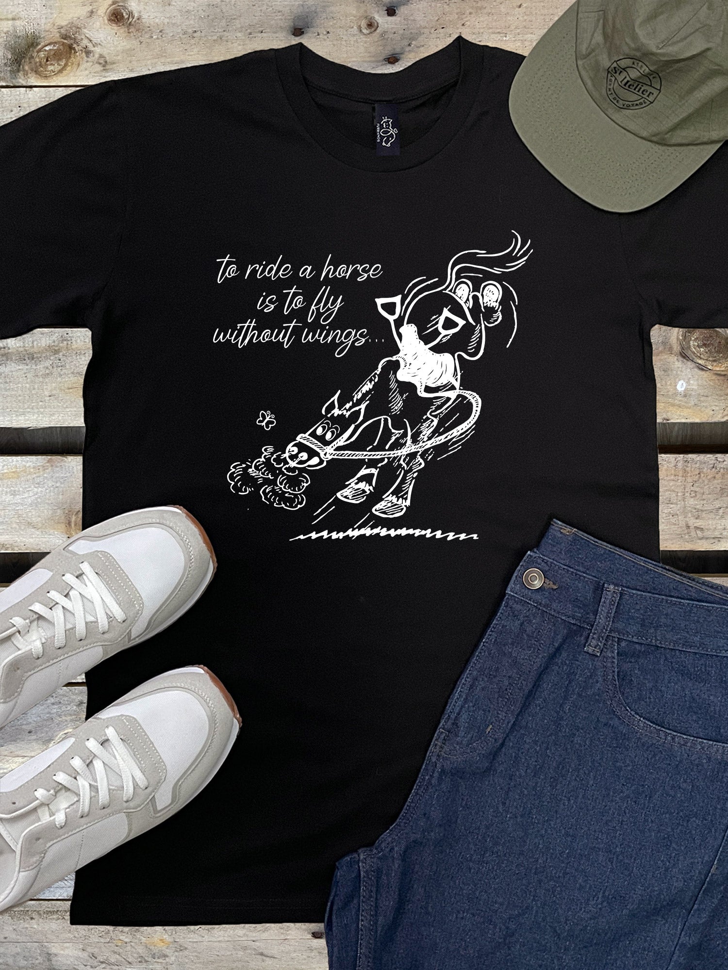 Fly Without Wings Essential Unisex Tee